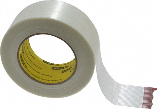 Scotch 7000123443 Packing Tape 2" Wide, Clear, Rubber Adhesive