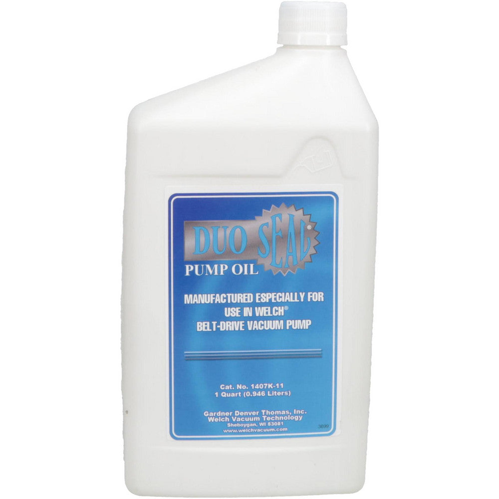 Welch 1407K-11 Vacuum Pump Machine Oil 1 qt Bottle, ISO 68