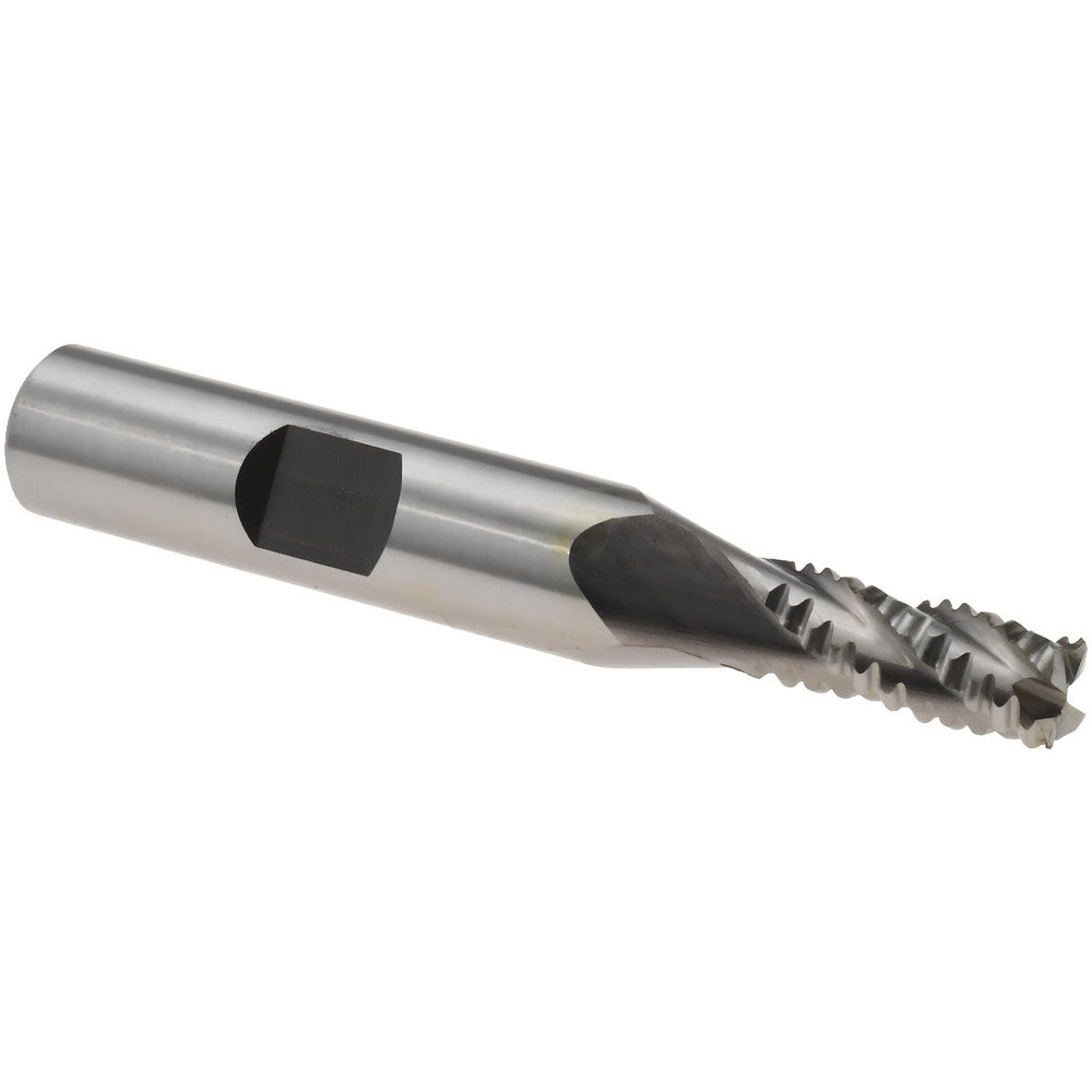 Value Collection 723-5930 Roughing End Mill 1/4" Dia, 4 Flute, Single End, Cobalt