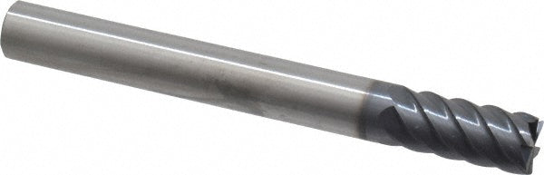 Kyocera SGS Precision Tools 36143 Square End Mill 1/2" Dia, 1-3/32" LOC, 6 Flute, Solid Carbide