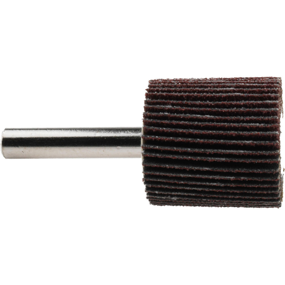 CGW Abrasives 39909 Mounted Flap Wheel 1" Dia, 1" Face Width, 80 Grit, Aluminum Oxide