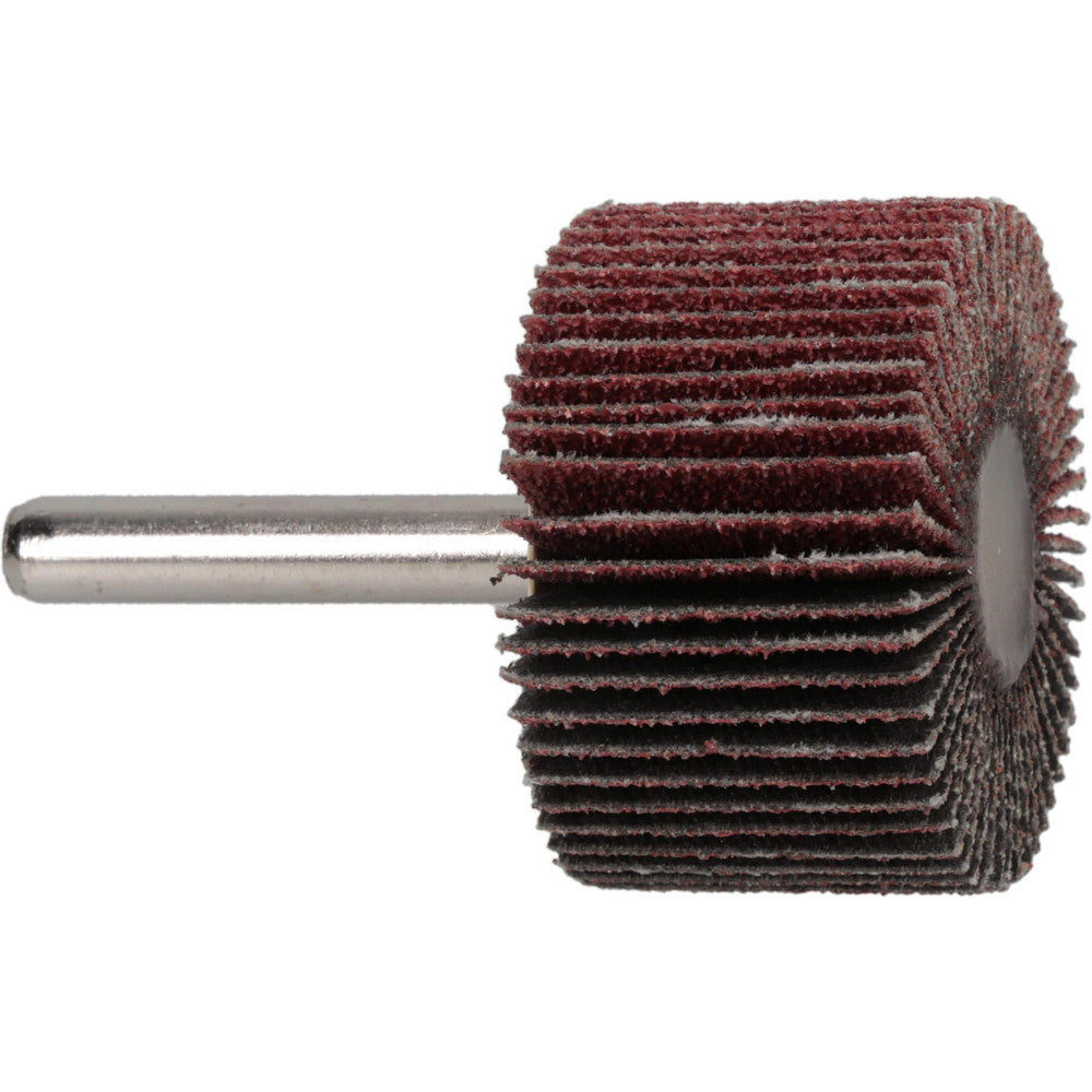 CGW Abrasives 39921 Mounted Flap Wheel 1-1/2" Dia, 1" Face Width, 60 Grit, Aluminum Oxide