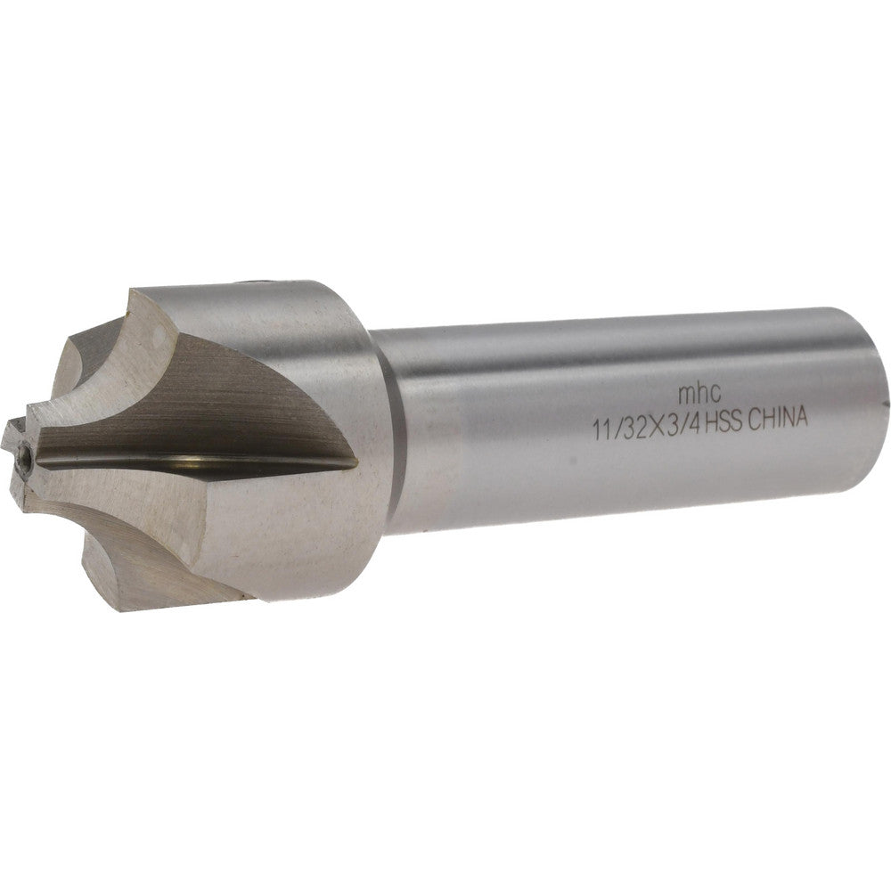 Value Collection 182-6775 Corner Rounding End Mill 11/32" Radius, 1-1/8" Dia, 4 Flutes, High Speed Steel