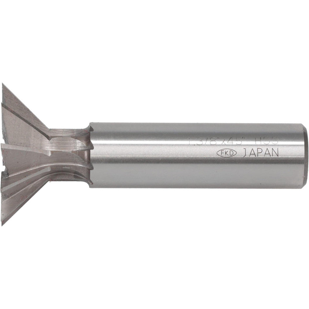 Value Collection DC4511HS Dovetail Cutter 45 &deg, 1-3/8" Cut Dia, 9/16" Cut Width, High Speed Steel