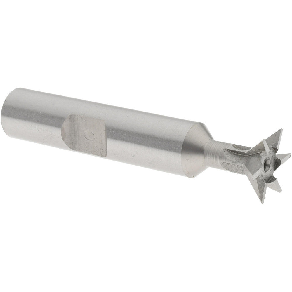 Value Collection DC4504CO Dovetail Cutter 45 &deg, 1/2" Cut Dia, 1/4" Cut Width, Cobalt