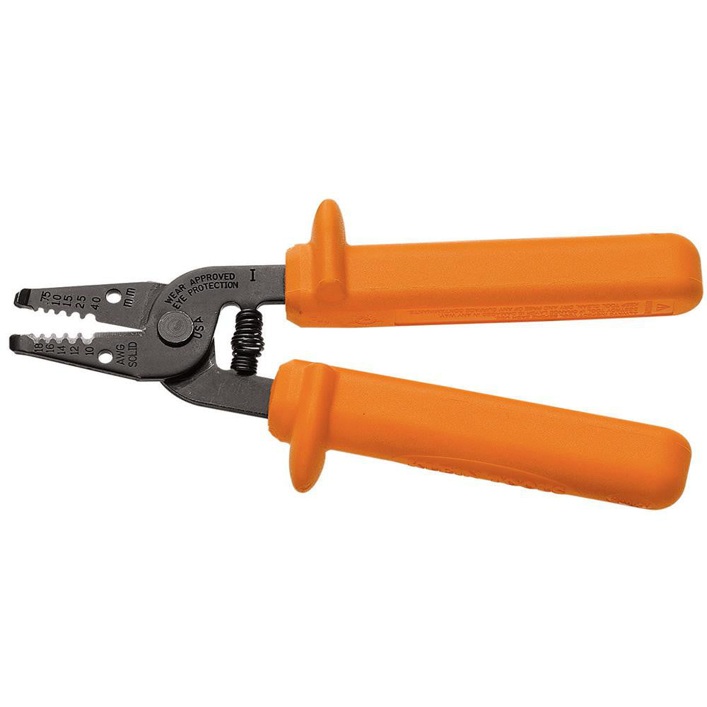 Klein Tools 11045-INS Wire Stripper 22 AWG to 10 AWG Max Capacity