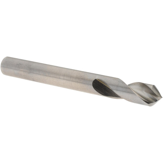 Value Collection 1944296003800X3 Spotting Drill 3/8" Dia, 90 &deg Point, 3-1/8" OAL, High Speed Steel