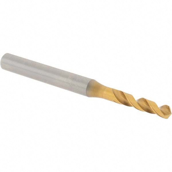 OSG 61541 Screw Machine Length Drill Bit 4.10 mm (0.1614) Dia, 120 deg, Vanadium High Speed Steel