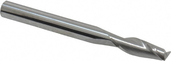 Kyocera SGS Precision Tools 38221 Corner Radius End Mill 1/4" Dia, 3/4" LOC, 0.02" Radius, 2 Flutes, Solid Carbide