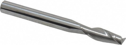 Kyocera SGS Precision Tools 38221 Corner Radius End Mill 1/4" Dia, 3/4" LOC, 0.02" Radius, 2 Flutes, Solid Carbide