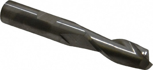 Kyocera SGS Precision Tools 38249 Corner Radius End Mill 3/8" Dia, 1" LOC, 0.03" Radius, 2 Flutes, Solid Carbide