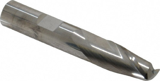 Kyocera SGS Precision Tools 38267 Corner Radius End Mill 1/2" Dia, 1" LOC, 0.06" Radius, 2 Flutes, Solid Carbide