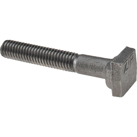 Value Collection 10016 Steel T-Slot Bolt 3/8-16, 1-1/2" Thread Length, 3/8" Slot Width, Uncoated