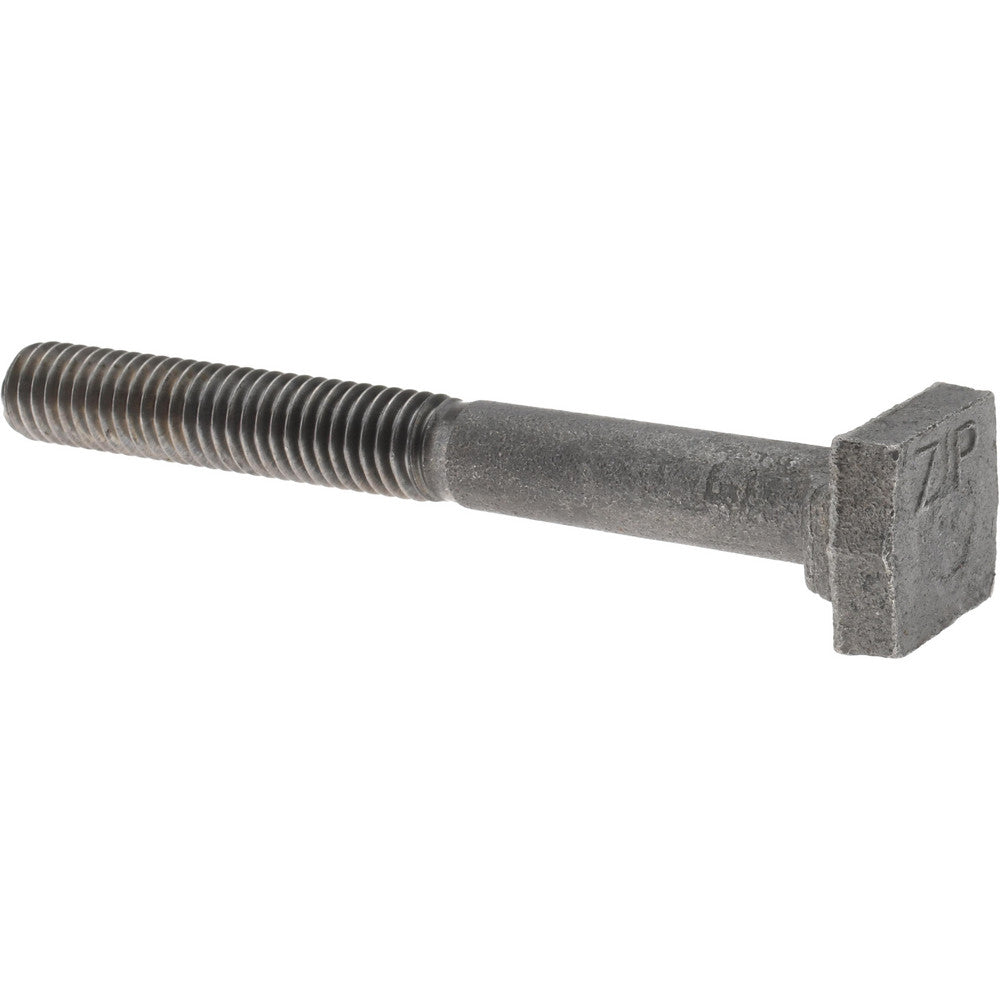 Value Collection 10019 Steel T-Slot Bolt 3/8-16, 1-1/2" Thread Length, 3/8" Slot Width, Uncoated