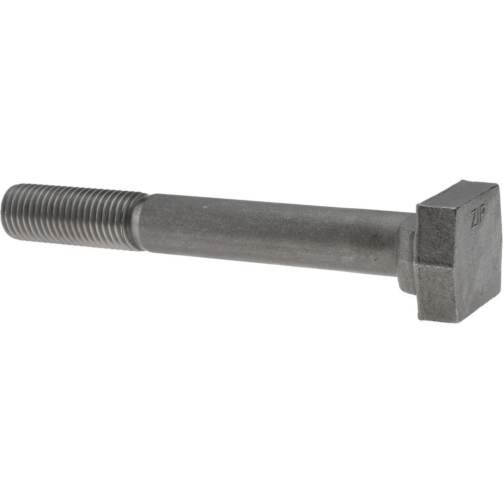 Value Collection 80026 Steel T-Slot Bolt 1-8, 3" Thread Length, 1" Slot Width, Uncoated