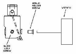 Parlec 812-458 Parlec Boring Head Insert Screw