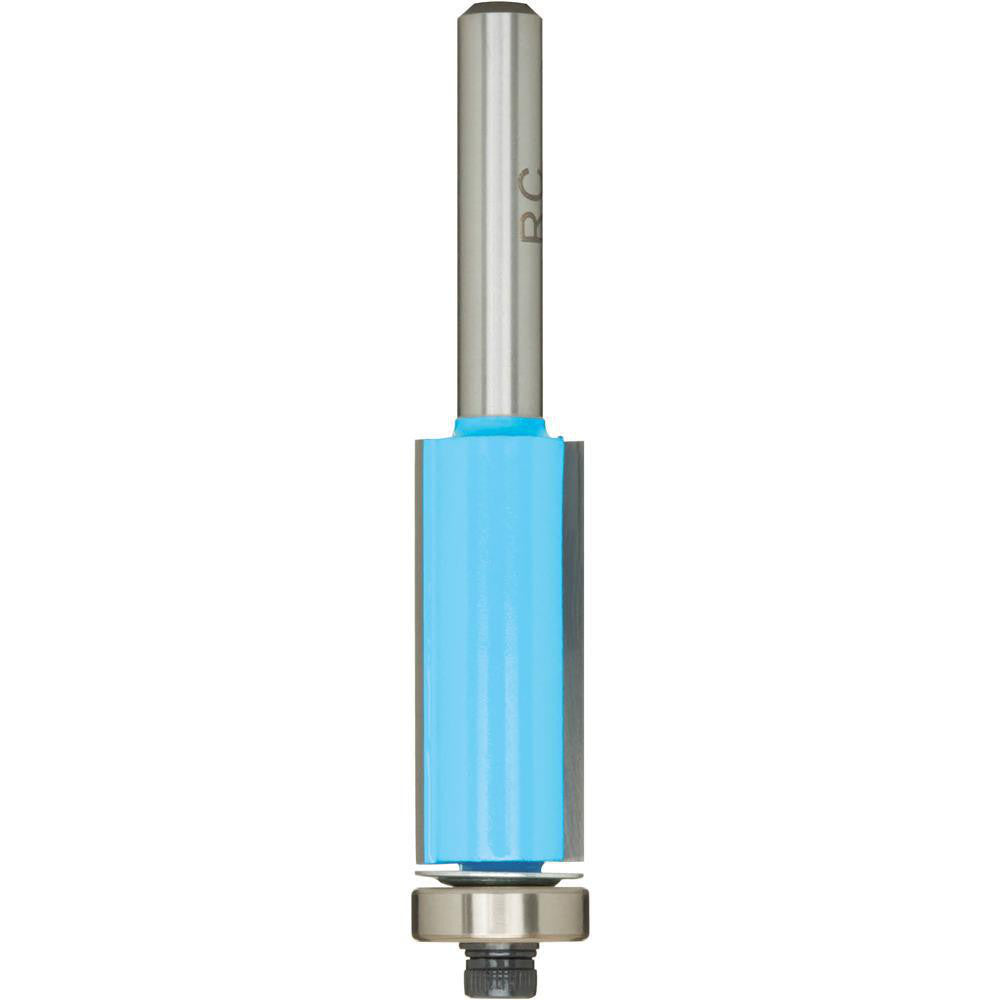 Roman Carbide C1080 1/2" Dia, 1-3/16" LOC, 2 Flute Carbide-Tipped Edge Profile Flush Trim Router Bit