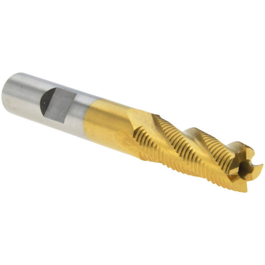 Value Collection 724-3086 Roughing End Mill 3/8" Dia, 4 Flute, Single End, Cobalt