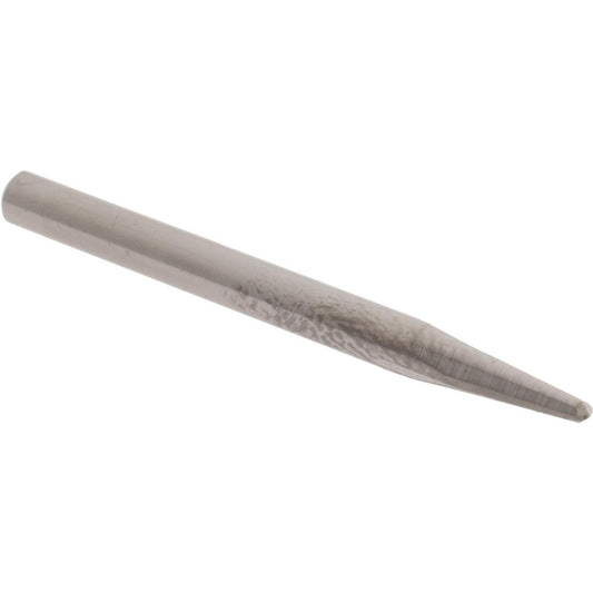 FULLERTON TOOL CO. 32600 Tapered End Mill 7 deg Angle per Side, 0.0600" Small Dia, 5/16" LOC, 2 Flute, Solid Carbide, Ball End