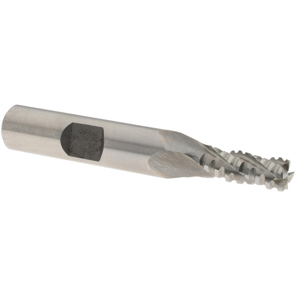 Value Collection 724-4023 Roughing & Finishing End Mill 1/4" Dia, 4 Flute, Square End, Cobalt