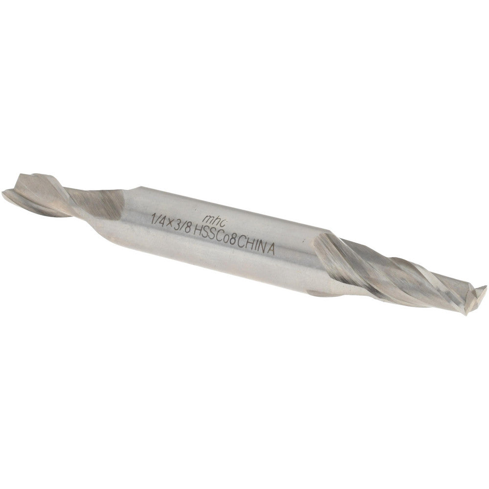 Value Collection 723-2024 Square End Mill 1/4" Dia, 1/2" LOC, 2 Flute, Cobalt