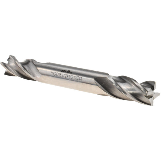 Value Collection 723-4112 Square End Mill 1/2" Dia, 1" LOC, 4 Flute, Cobalt