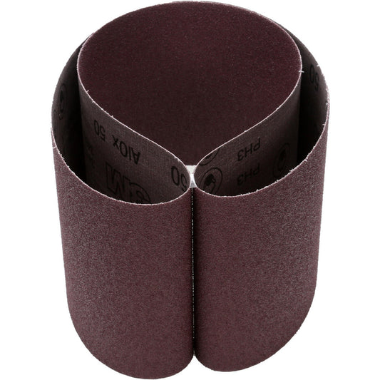 3M 7000118867 Abrasive Belt 6" Wide, 48" Long, 100 Grit, Aluminum Oxide