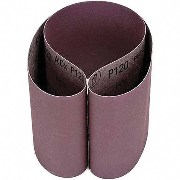 3M 7000118868 Abrasive Belt 6" Wide, 48" Long, 120 Grit, Aluminum Oxide