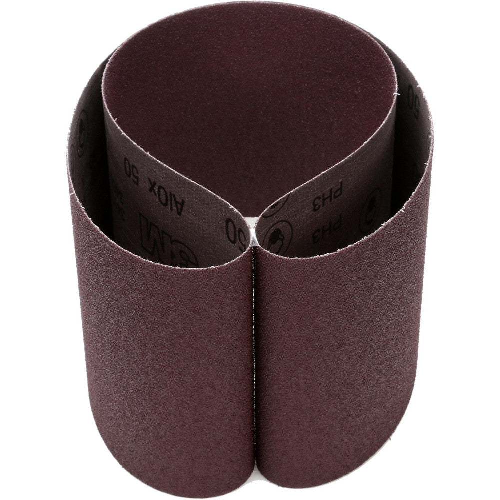 3M 7010361734 Abrasive Belt 6" Width, 150 Grit, Aluminum Oxide