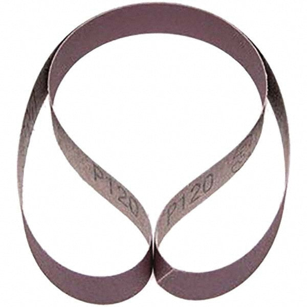 3M 7000118860 Abrasive Belt 1" Wide, 42" Long, 120 Grit, Aluminum Oxide