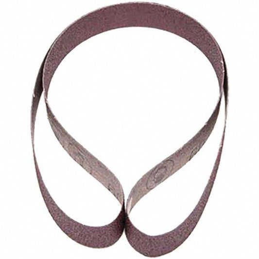 3M 7010326496 Abrasive Belt 1" Wide, 42" Long, 60 Grit, Aluminum Oxide