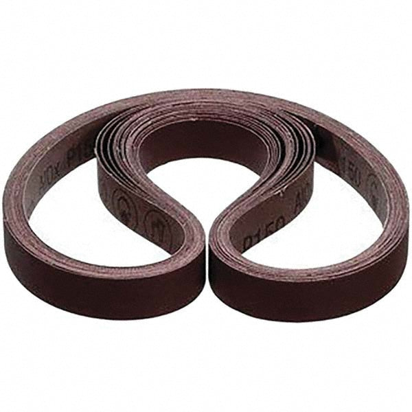 3M 7010361724 Abrasive Belt 1" Wide, 42" Long, 150 Grit, Aluminum Oxide