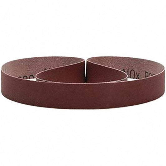 3M 7010294511 Abrasive Belt 1" Wide, 42" Long, 320 Grit, Aluminum Oxide