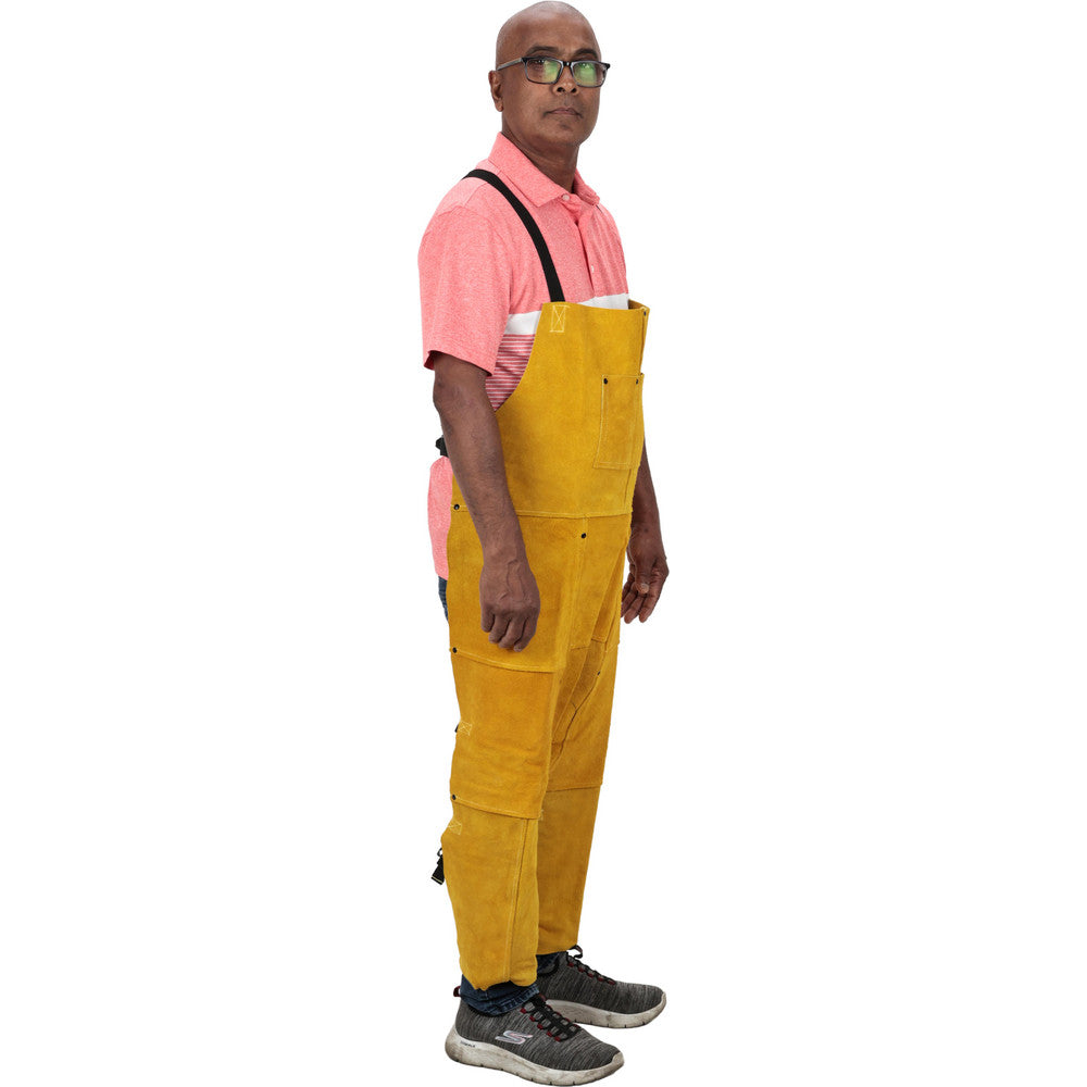 PRO-SAFE GB242SL Split Leg Apron 11 oz, Leather