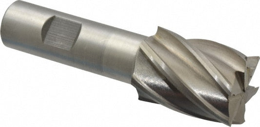 Value Collection 723-3924 Square End Mill 1-1/8" Dia, 1-1/2" LOC, 6 Flute, Cobalt