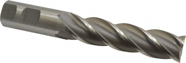 Value Collection 723-3325 Square End Mill 1" Dia, 4" LOC, 4 Flute, Cobalt
