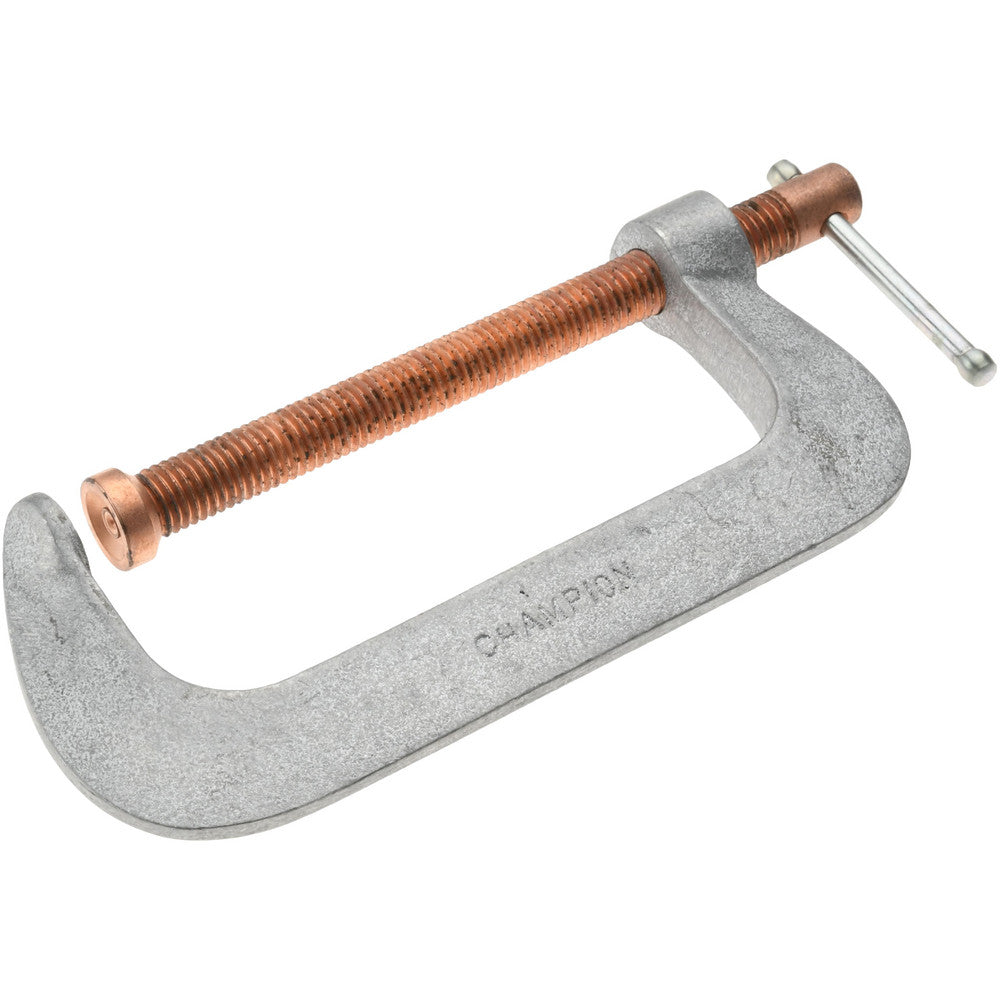 Thieman Machine Co CCC-1006 C-Clamp 6" Max Opening, 2-3/4" Throat Depth, Light-Duty, Aluminum Alloy Body