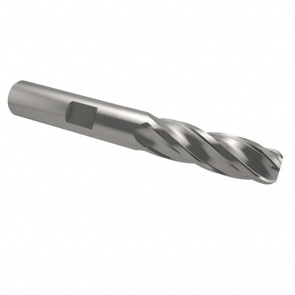 Value Collection 723-3735 Ball End Mill 1/2" Dia, 1-1/4" LOC, 4 Flute, Cobalt