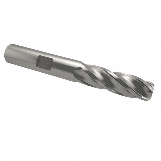 Value Collection 723-3735 Ball End Mill 1/2" Dia, 1-1/4" LOC, 4 Flute, Cobalt