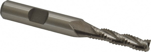 Value Collection 723-5702 Roughing End Mill 1/4" Dia, 3 Flute, Single End, Cobalt