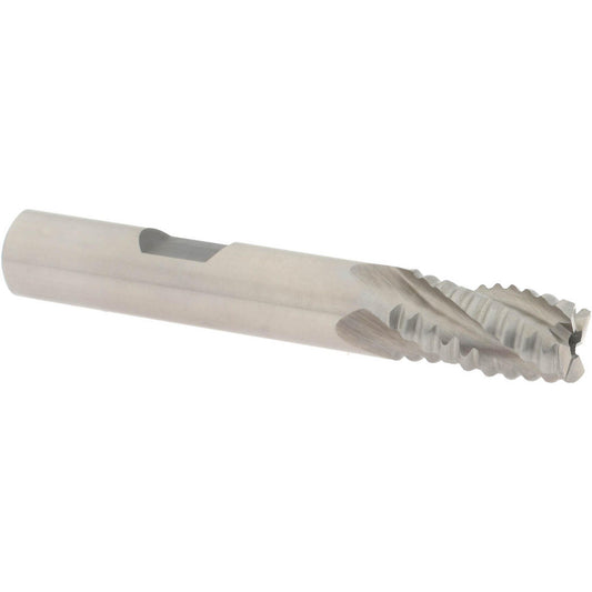 Value Collection 723-5721 Roughing End Mill 3/8" Dia, 4 Flute, Single End, Cobalt
