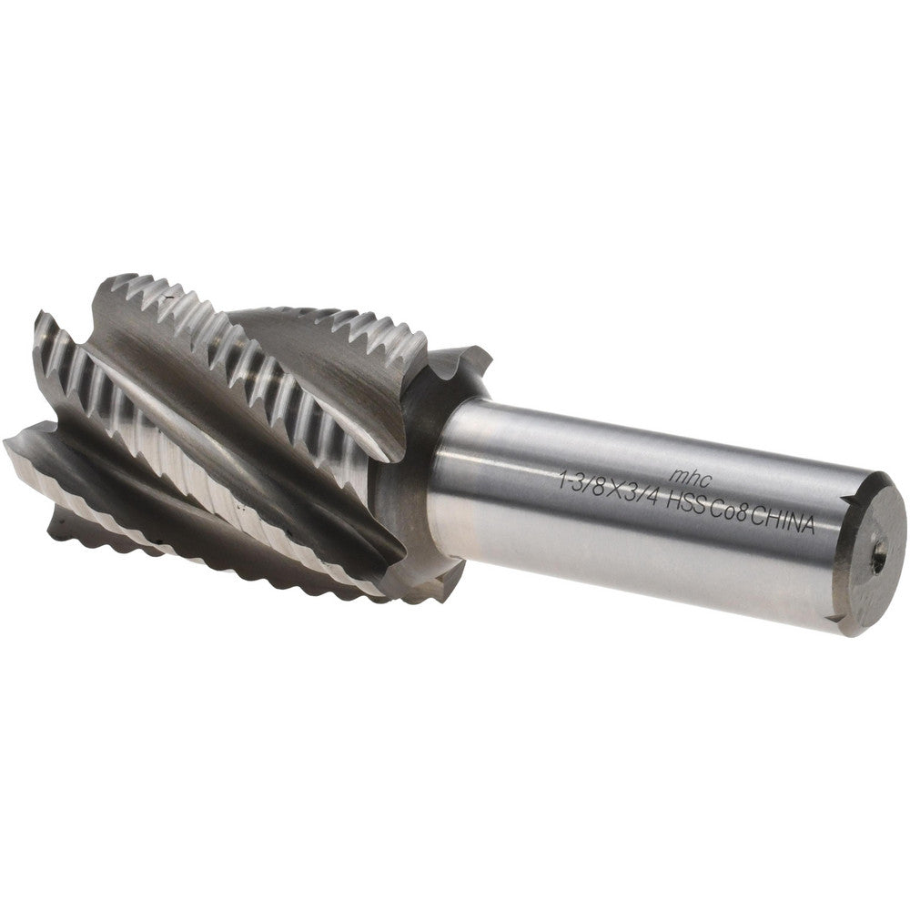 Value Collection 723-5850 Roughing End Mill 1-3/8" Dia, 6 Flute, Single End, Cobalt