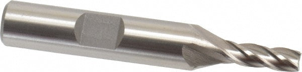 Value Collection 720-3203 Square End Mill 3/16" Dia, 1/2" LOC, 4 Flute, High Speed Steel