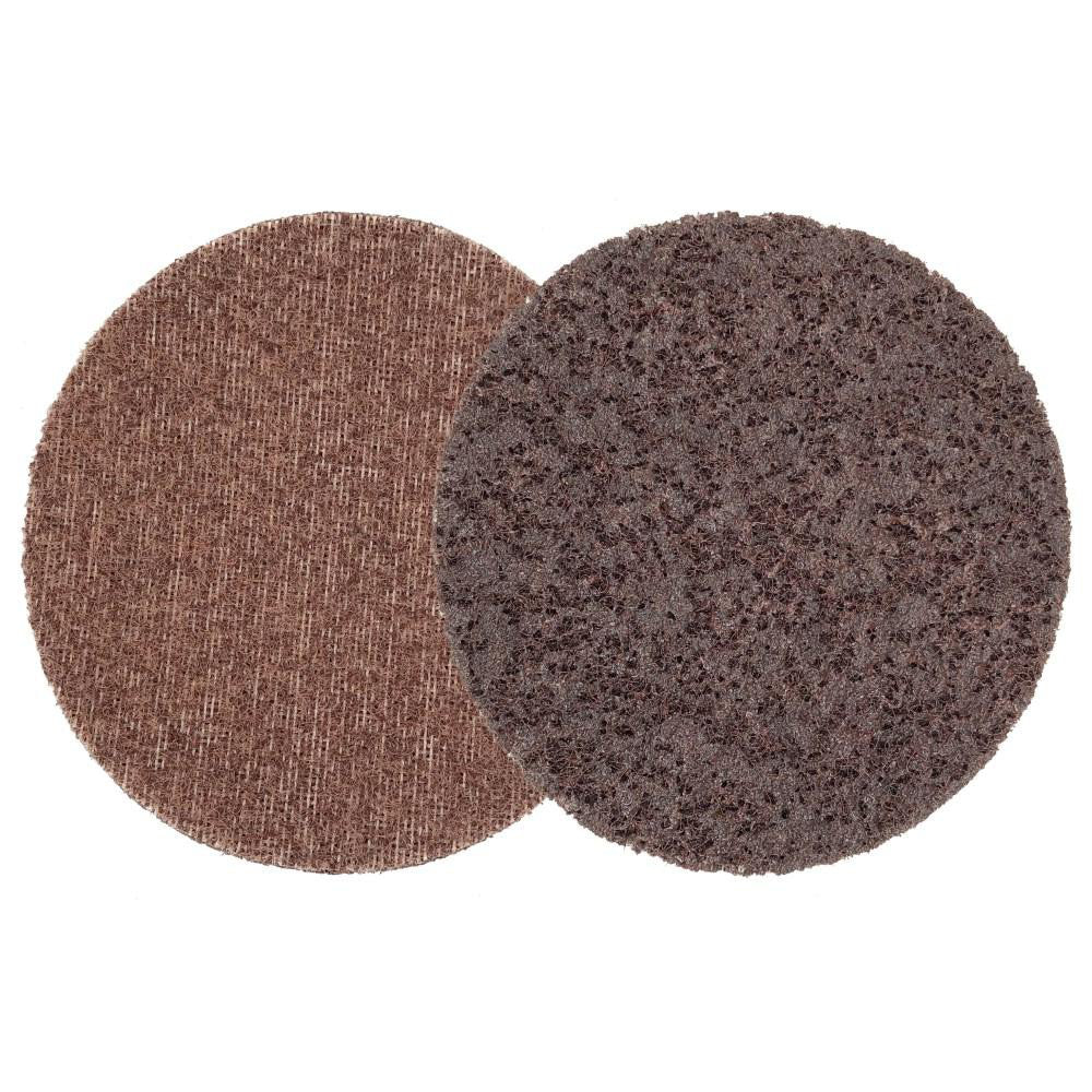 Weiler 51514 Hook & Loop Disc 4-1/2" Dia, Non-Woven, Aluminum Oxide