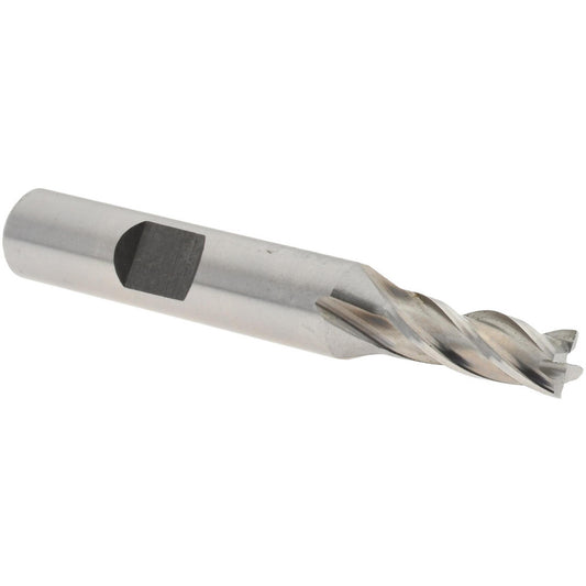 Value Collection 720-3205 Square End Mill 1/4" Dia, 5/8" LOC, 4 Flute, High Speed Steel