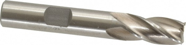 Value Collection 720-3209 Square End Mill 3/8" Dia, 3/4" LOC, 4 Flute, High Speed Steel