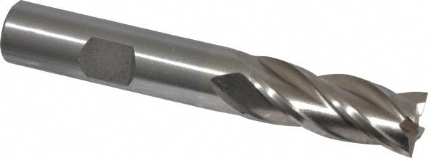 Value Collection 720-3211 Square End Mill 1/2" Dia, 1-1/4" LOC, 4 Flute, High Speed Steel