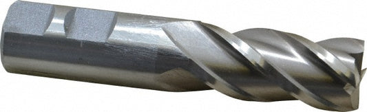 Value Collection 720-3219 Square End Mill 7/8" Dia, 1-7/8" LOC, 4 Flute, High Speed Steel