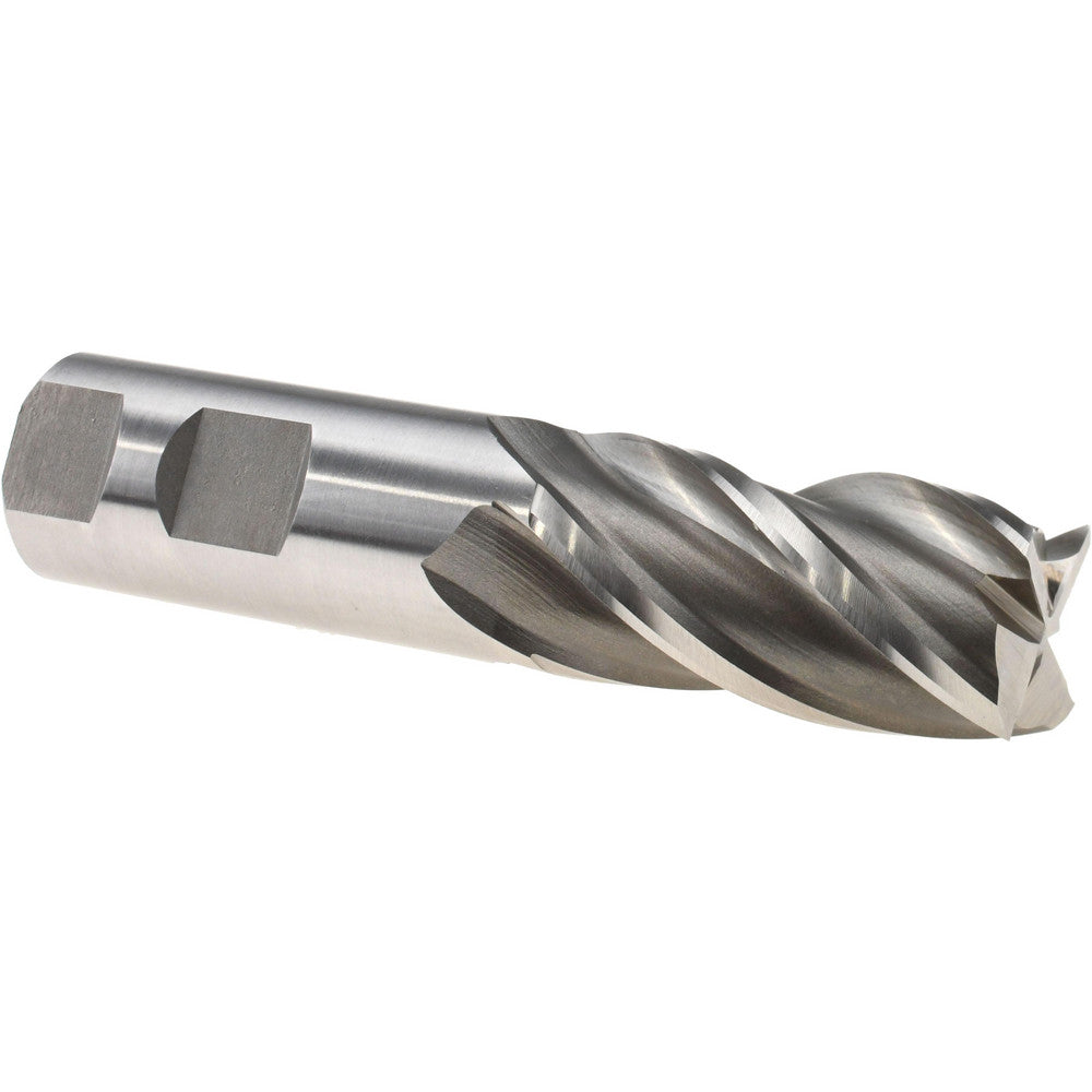 Value Collection 720-3221 Square End Mill 1" Dia, 2" LOC, 4 Flute, High Speed Steel