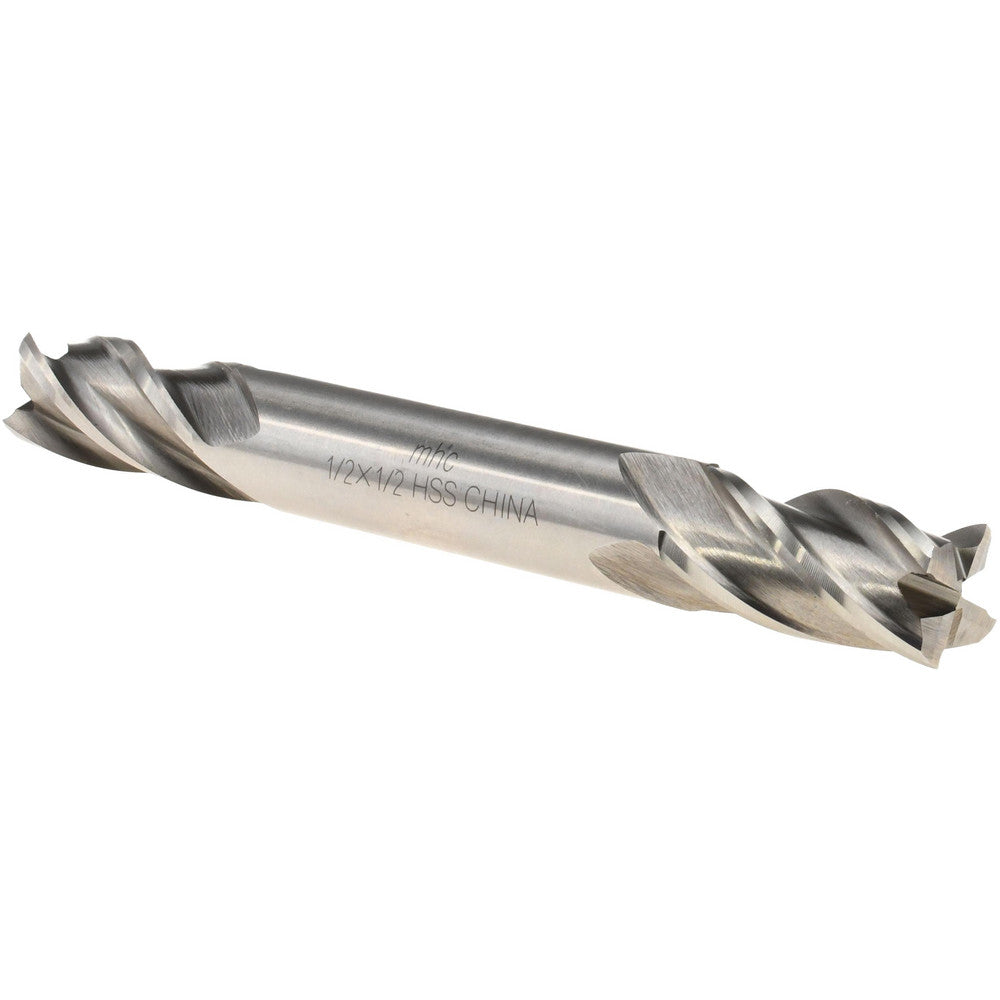 Value Collection 720-4112 Square End Mill 1/2" Dia, 1" LOC, 4 Flute, High Speed Steel